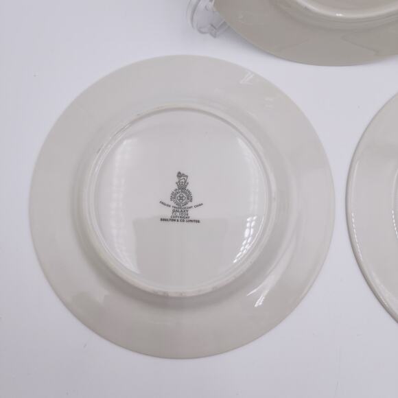 Set of 3 Royal Doulton Galaxy TC1038 Bread Plate China Blue White - Picture 7 of 10